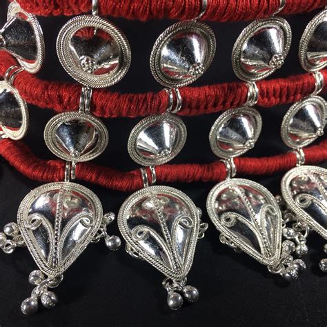 Odissi Dance Costume Jewelry in Silver Online | Silver Linings Cuttack ...