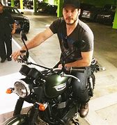 Image result for Chris Pratt Motorcycle Shoot