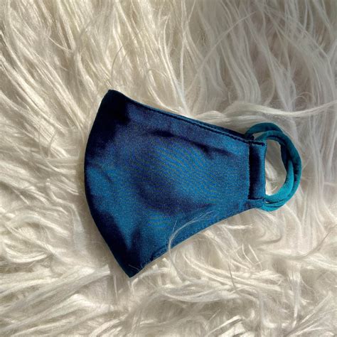 Satin Silk Mask (Azure Teal) – Kylee