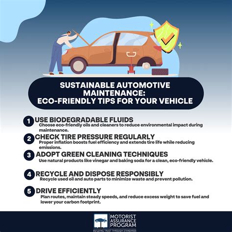 Sustainable Automotive Maintenance for Eco-Friendly Upkeep