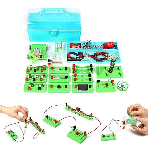 Buy Electricity Circuits Set, Physics Science Lab Basic Circuit ...