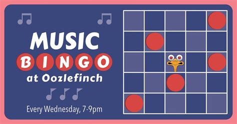 Music Bingo at Oozlefinch!, 81 Patch Rd, Fort Monroe, VA, United States ...