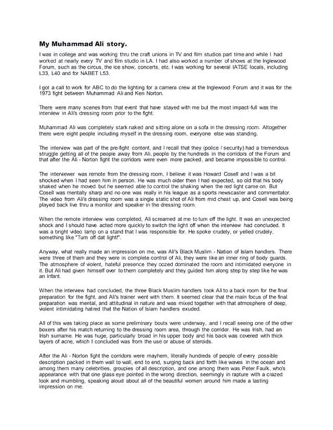 Image result for Muhammad Ali Story