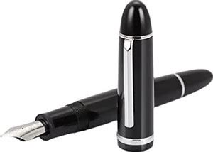 Schmidt Jinhao X159 Fountain Pen Extra Fine Nib, Black Acrylic Writing ...