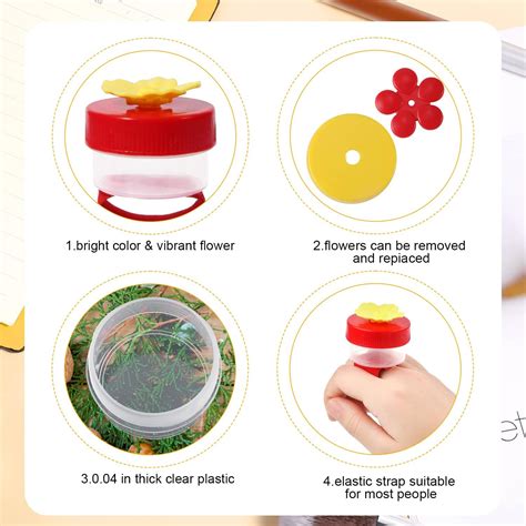 Buy Hand Hummingbird Feeder, Hand Feeding Hummingbirds Handheld&Ring ...