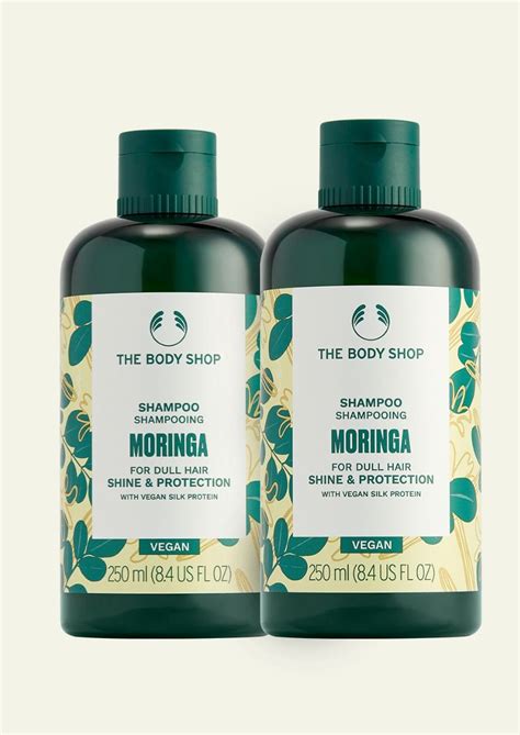 The Body Shop Moringa Shine & Protection Shampoo, 250ml x 2 – Indicrest.com