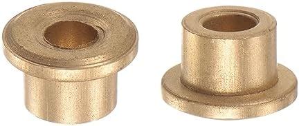 HARFINGTON 2pcs Flange Bearing Sleeve 5mm Bore 9mm OD 8mm Length 2mm ...