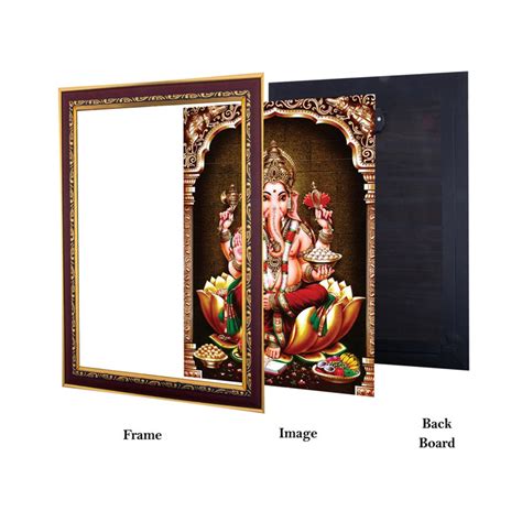 Giri - Ganesha Photo Frame | God Photo Frame | Ganesh Frame For Wall