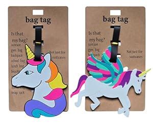 Buy Store2508 Pack of 2 Luggage/Bag/Travel ID Label Tags for Suitcase ...