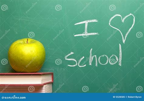 I Love School stock image. Image of green, love, literacy - 5528585