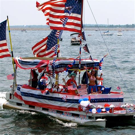 4th of july pontoon decorations