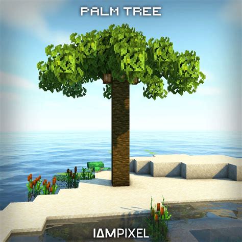 Image result for Minecraft Palm Tree Tutorial
