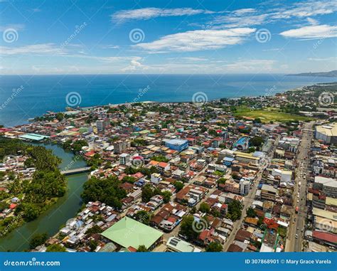 Iligan City in Northern Mindanao, Philippines. Stock Image - Image of ...