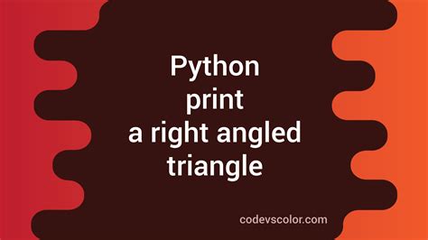 Image result for Python Triangle Code