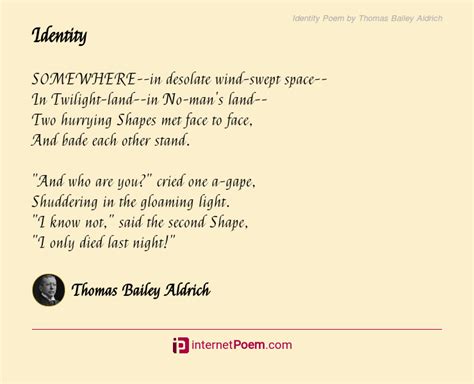 Identity Poem Examples 的图像结果