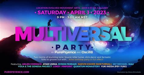 Multiversal 2023 By PurePsyence and Oscill8, Evolved Movement Arts ...