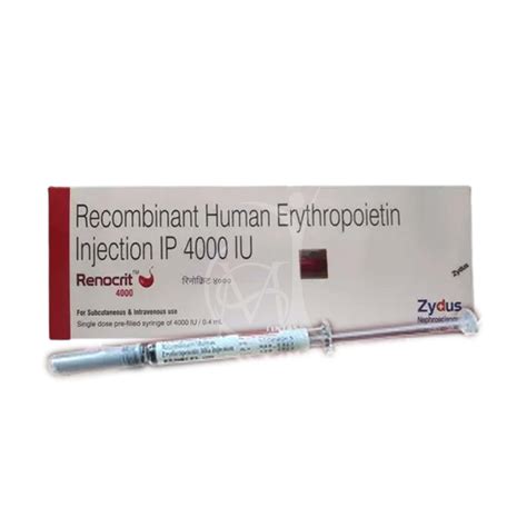 Renocrit 4000 Supplier in India - Jindal Medical Store