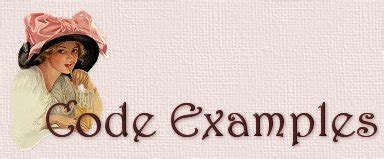 Examples of Code 的图像结果