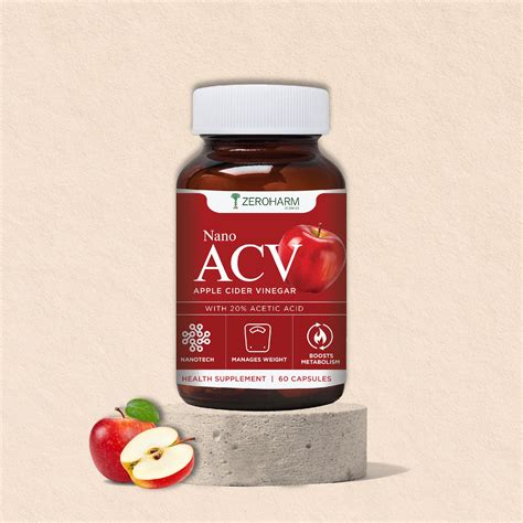 Ayurvedic Zeroharm Apple Cider Vinegar (ACV) Capsules
