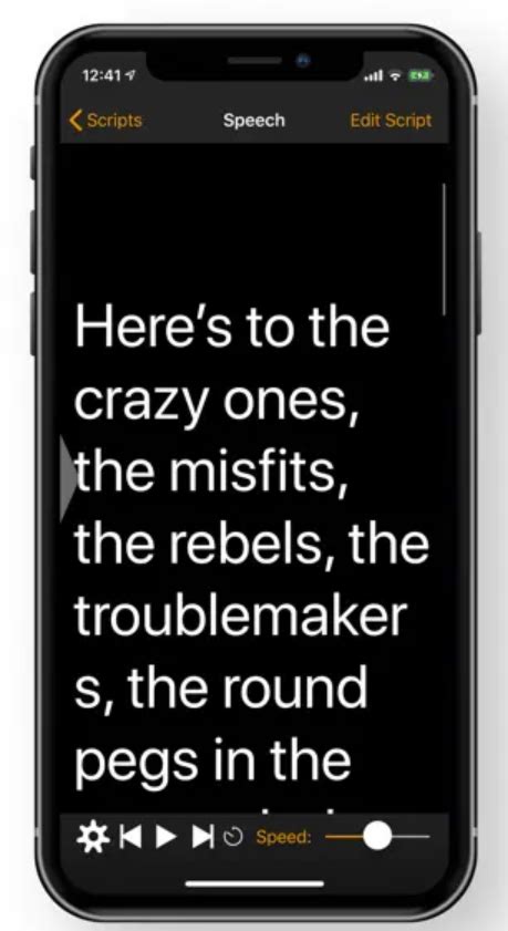 Teleprompter Script Example 的图像结果