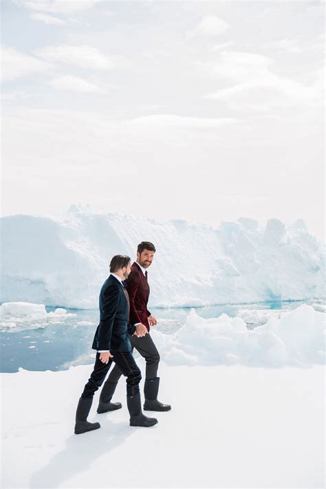 HGTV Designer Brian Patrick Flynn's Antarctica Wedding