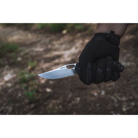 SRM Folding Knife 9201 Black [8.09 inch, G10 Handle, Ambi Lock, Fine ...