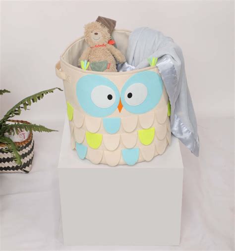 Buy Owl Toy Storage Basket for Kids Online - Kiyo Miyo
