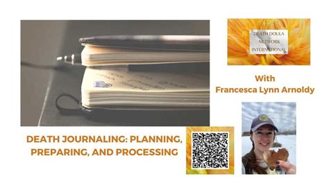 Introduction to Death Journaling: Planning, Preparing and Processing ...