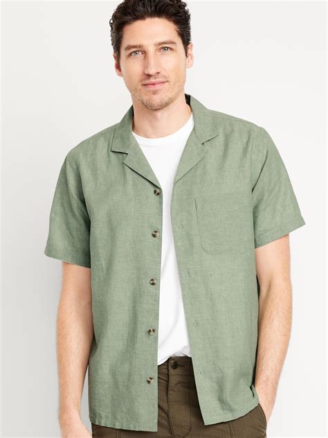 Mens Camp Collar Shirts | Old Navy