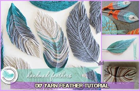Yarn Feather Tutorial 的图像结果
