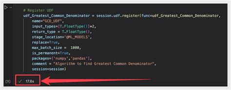 How to Use Python Code in Snowflake UDF 的图像结果