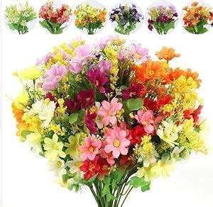 Buy VRB DecTM 4 Pcs Artificial Lavender Flower Bunch for Home Decor ...