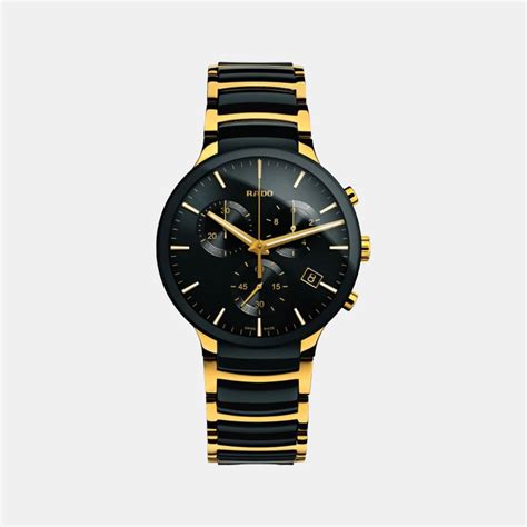 Rado Centrix Men Black Chronograph Watch R30134162 – Just In Time