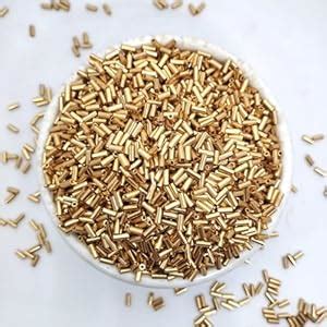 KOLUR Groups - 100 Grams of Tube Beads/aari Work Embroidery- (2mm Width ...