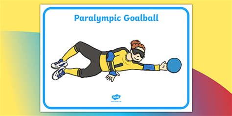 The Paralympics Goalball Display Posters (teacher made)