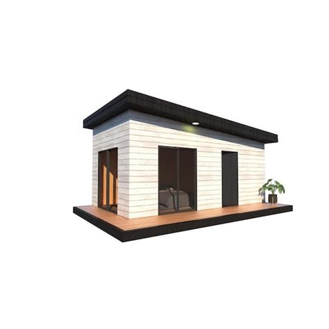 Buy The Seattle 200 sq. ft. Tiny Small Home Steel Frame Building Kit ...