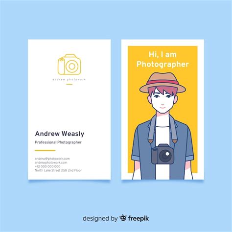 Sjabloon voor visitekaartjes | Gratis Vector