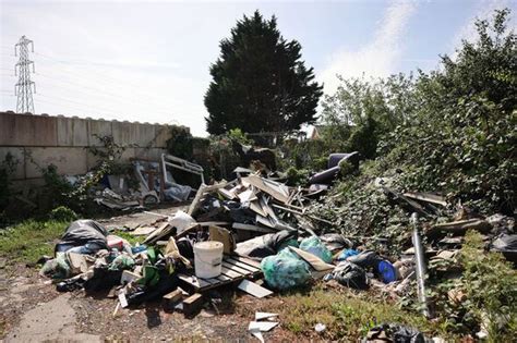The little UK village where so much rubbish gets dumped nobody can sell ...