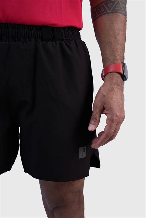 Men 2-in-1 Distance Shorts with Tights, 5 inch - Black | 42KM – FortytwoKM