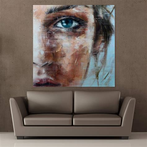 Inephos Framed Canvas Painting - Innocence - Wall Painting for Living ...