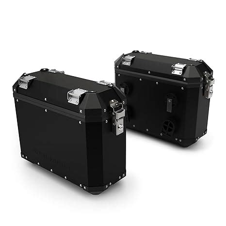 Royal Enfield 1990276 Black Adventure Panniers for Himalyan & Scram 411 ...