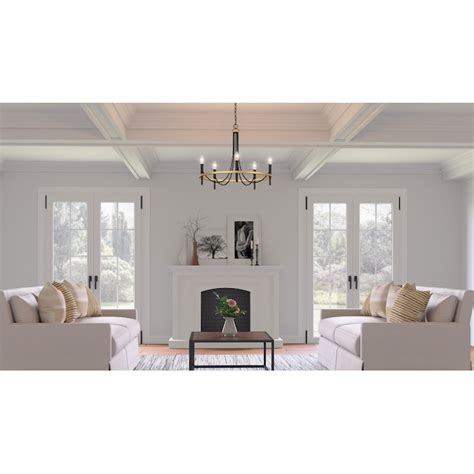 Quoizel Legare 5-Light Matte Black Modern/Contemporary Damp Rated ...