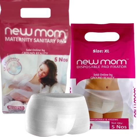 Buy LADY HAWK Post Pregnancy Pack of 10 New Mom Medi Maternity Sanitary ...