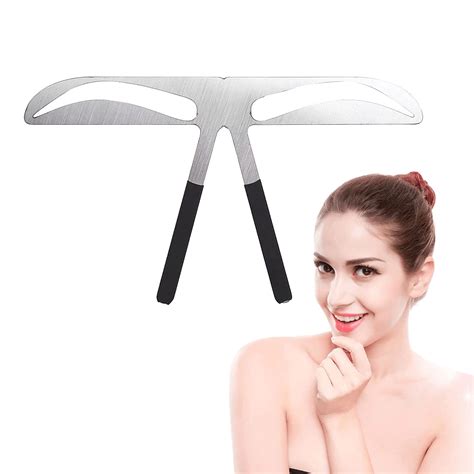 Buy 4 Types Eyebrow Measure Ruler, Permanent Eyebrow Balance Extension ...