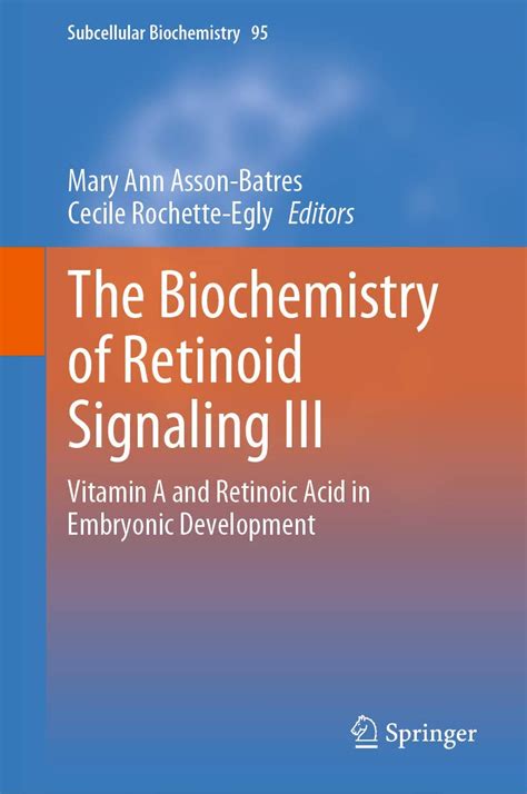 Buy The Biochemistry of Retinoid Signaling III: Vitamin A and Retinoic ...