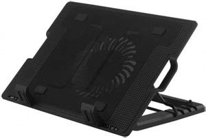 TECHNO Adjustable Ergo Laptop Stand with 14cm Fan with USB HUB 1 Fan ...