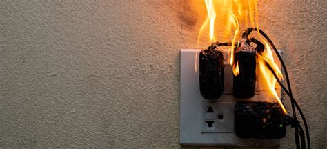 Electrical Outlet Fire Electrical Fire Or Burning Smell? Signs And
