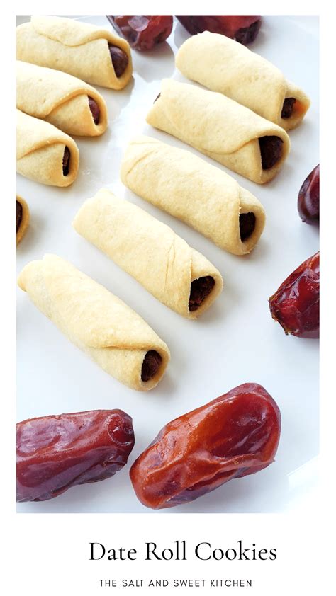 Date Roll Cookies - The Salt and Sweet Kitchen | Recipe | Roll cookies ...