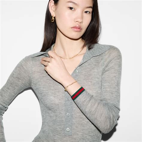 Gucci Link to Love 18k bracelet in 18k yellow gold | GUCCI® CA