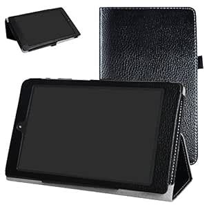 DigiLand DL8006 Case,Mama Mouth PU Leather Folio 2-Folding Stand Cover ...